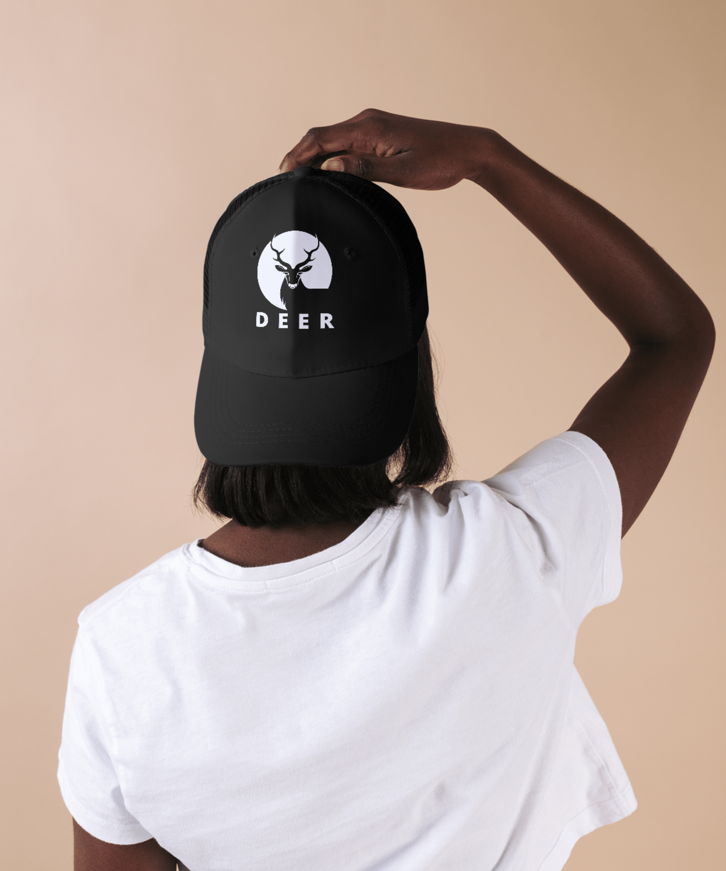 Deer casquette noir