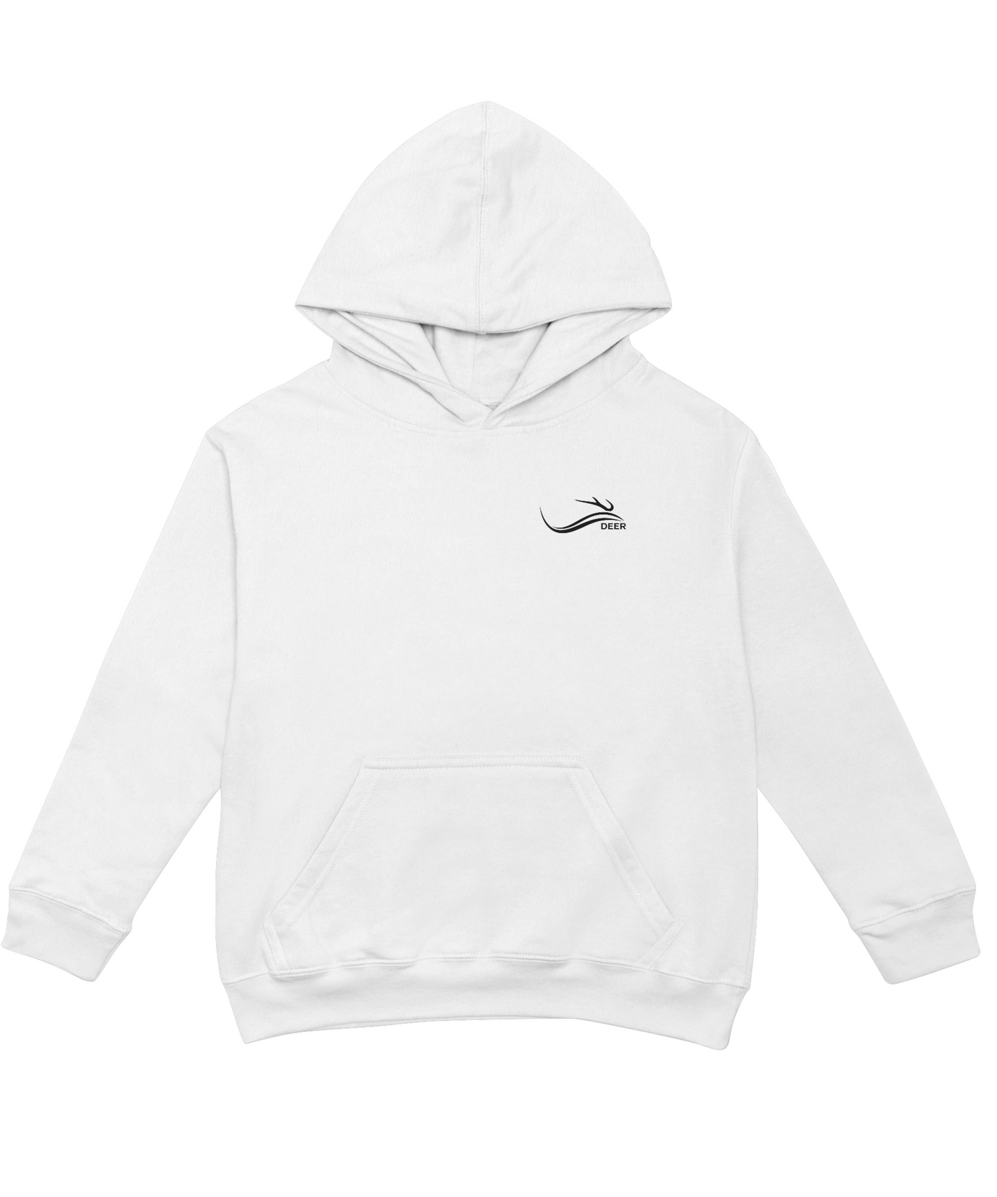 Deer capuche blanc