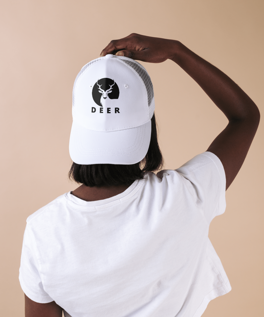 Deer casquette blanc homme