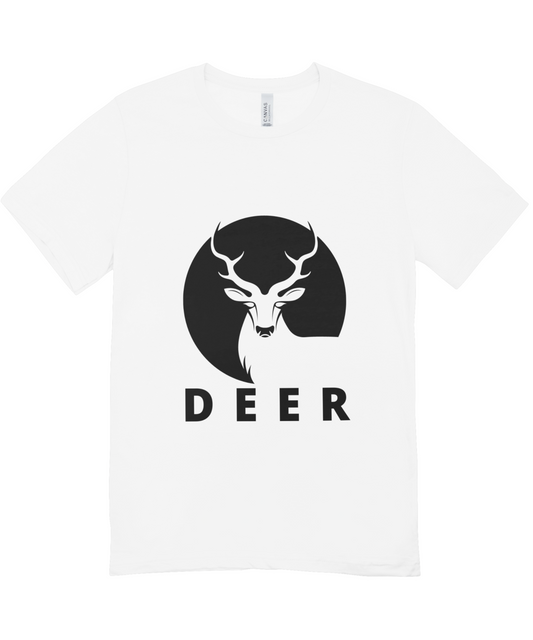 Deer T-shirt normal blanc