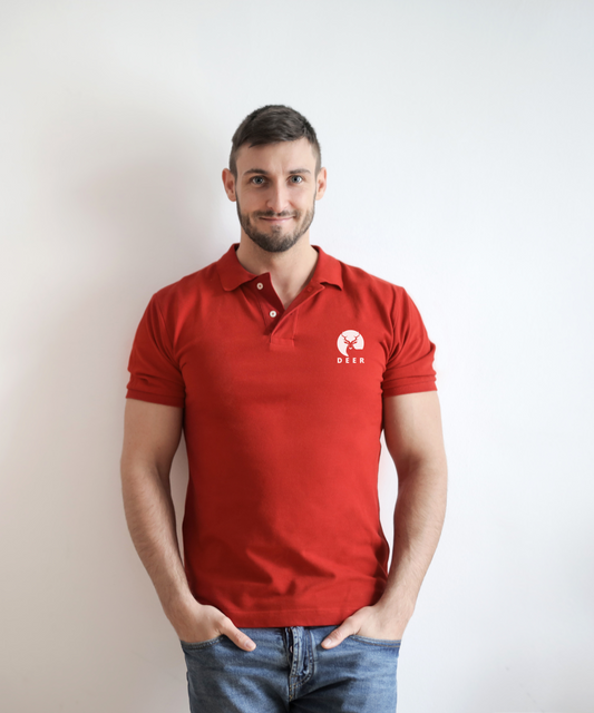 Deer Polo rouge
